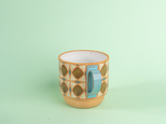 tulip mug in green