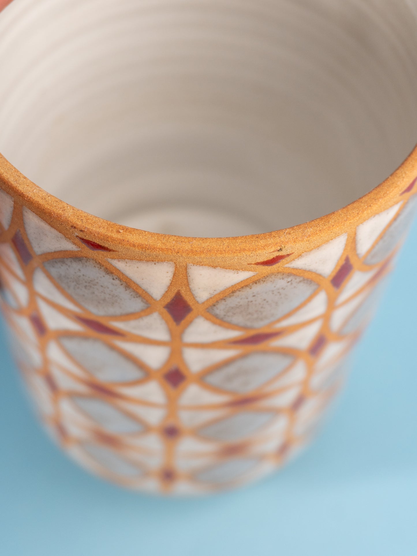 tulip untensil holder/vase in lavender