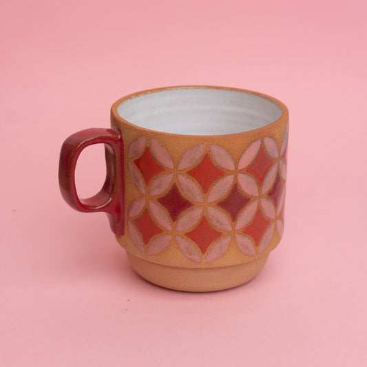 lily mug in pink