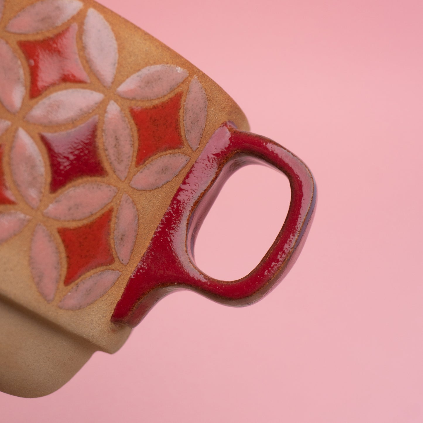 lily mug in pink