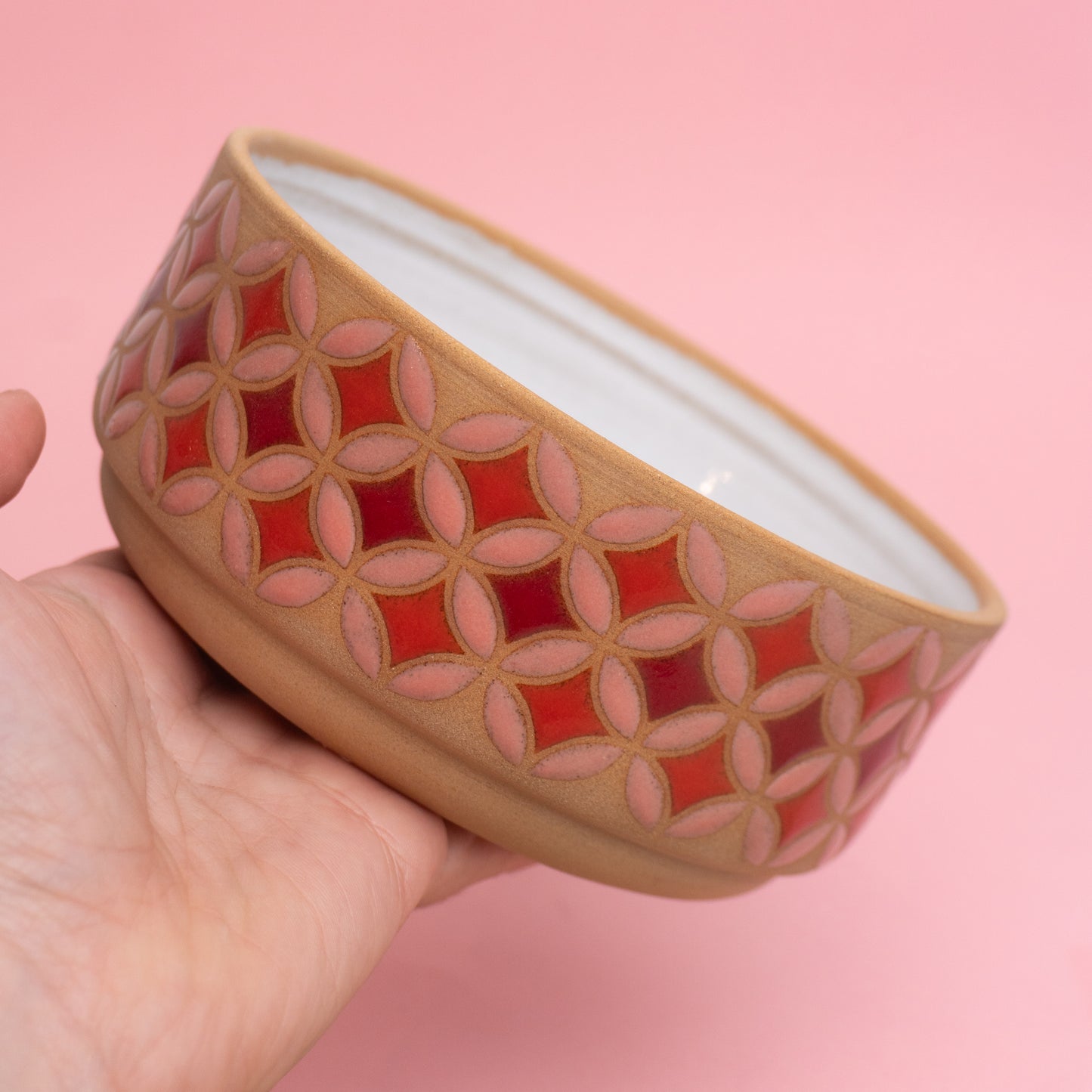 lily bowl in pink