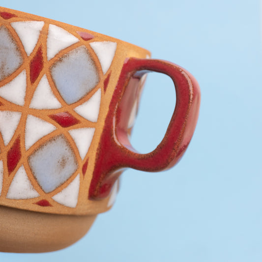tulip mug in lilac