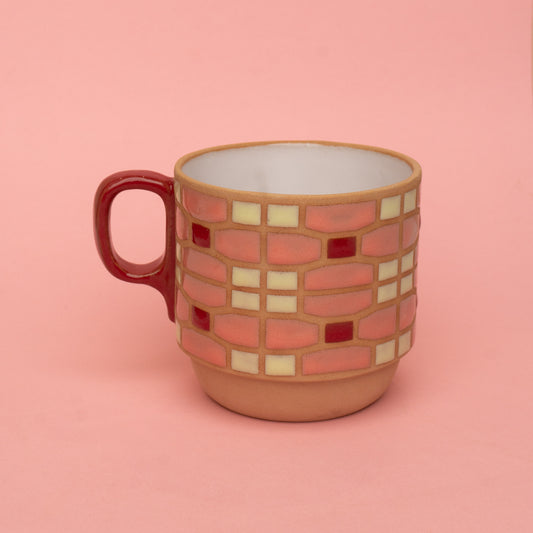 orchid mug in pink