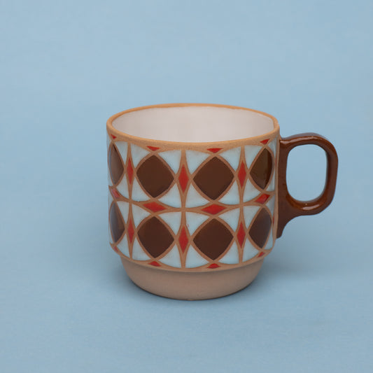 tulip mug in brown
