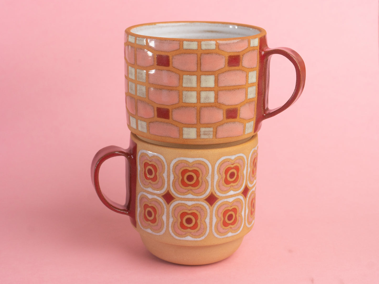 orchid mug in pink