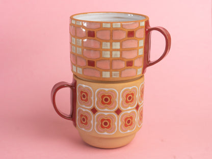 orchid mug in pink