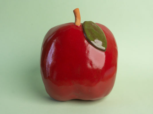 red apple wall planter