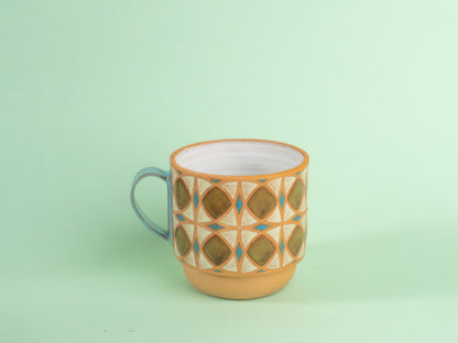 tulip mug in green