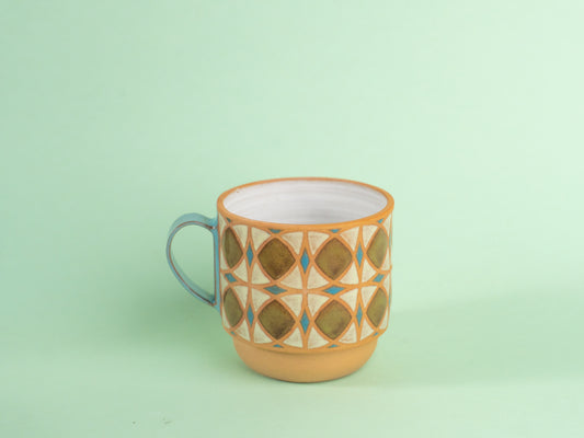 tulip mug in green
