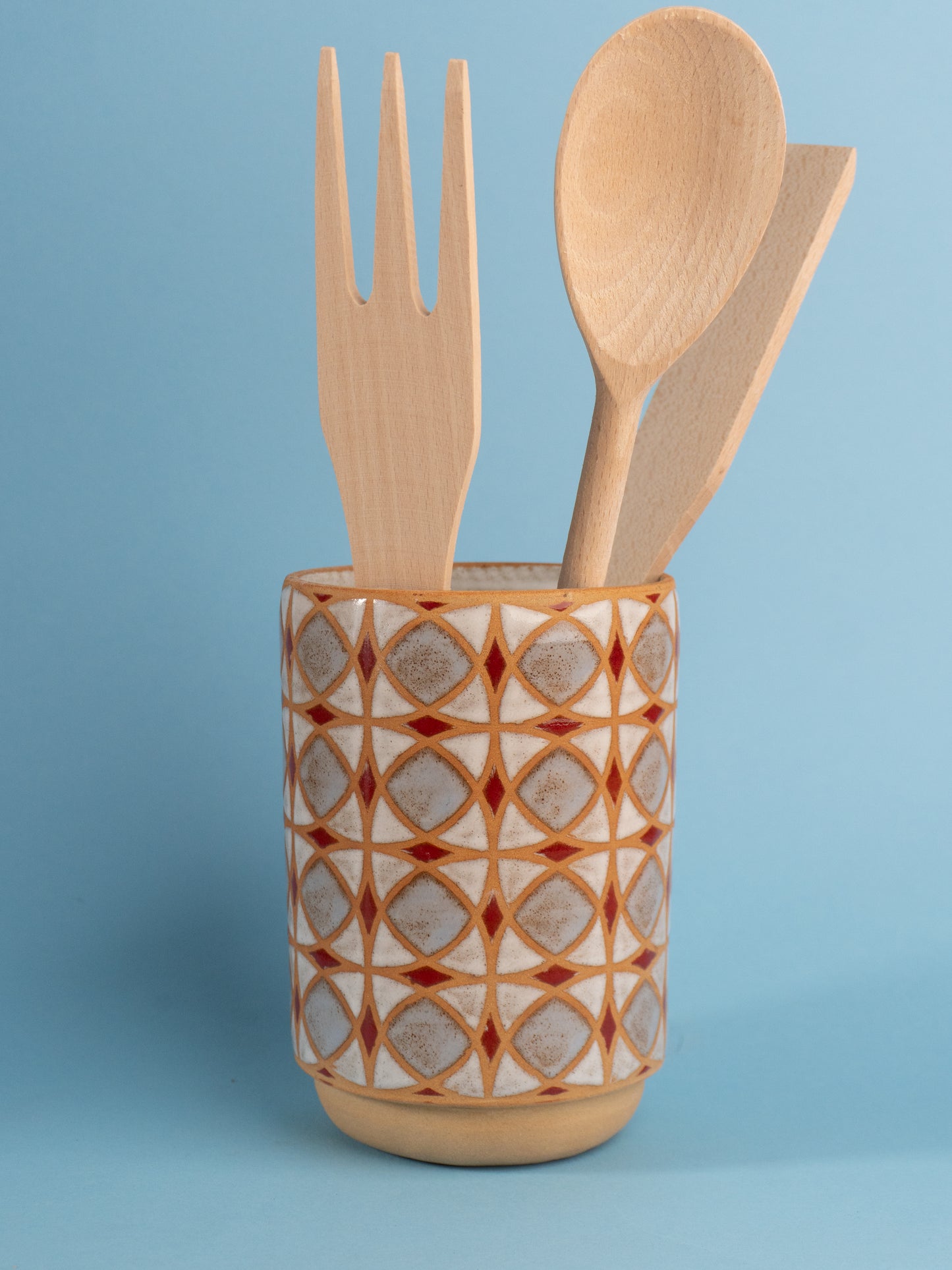 tulip untensil holder/vase in lavender