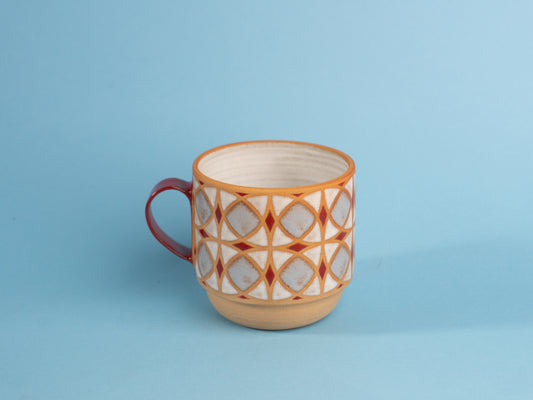 tulip mug in lilac