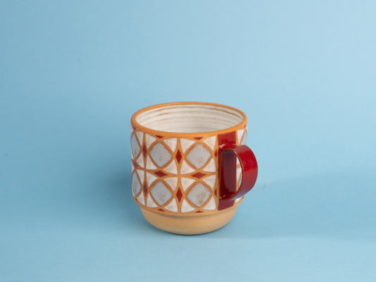 tulip mug in lilac