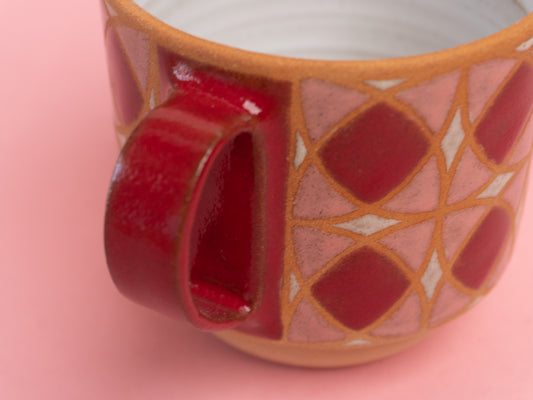tulip mug in pink