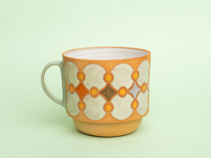 confetti mug in light green