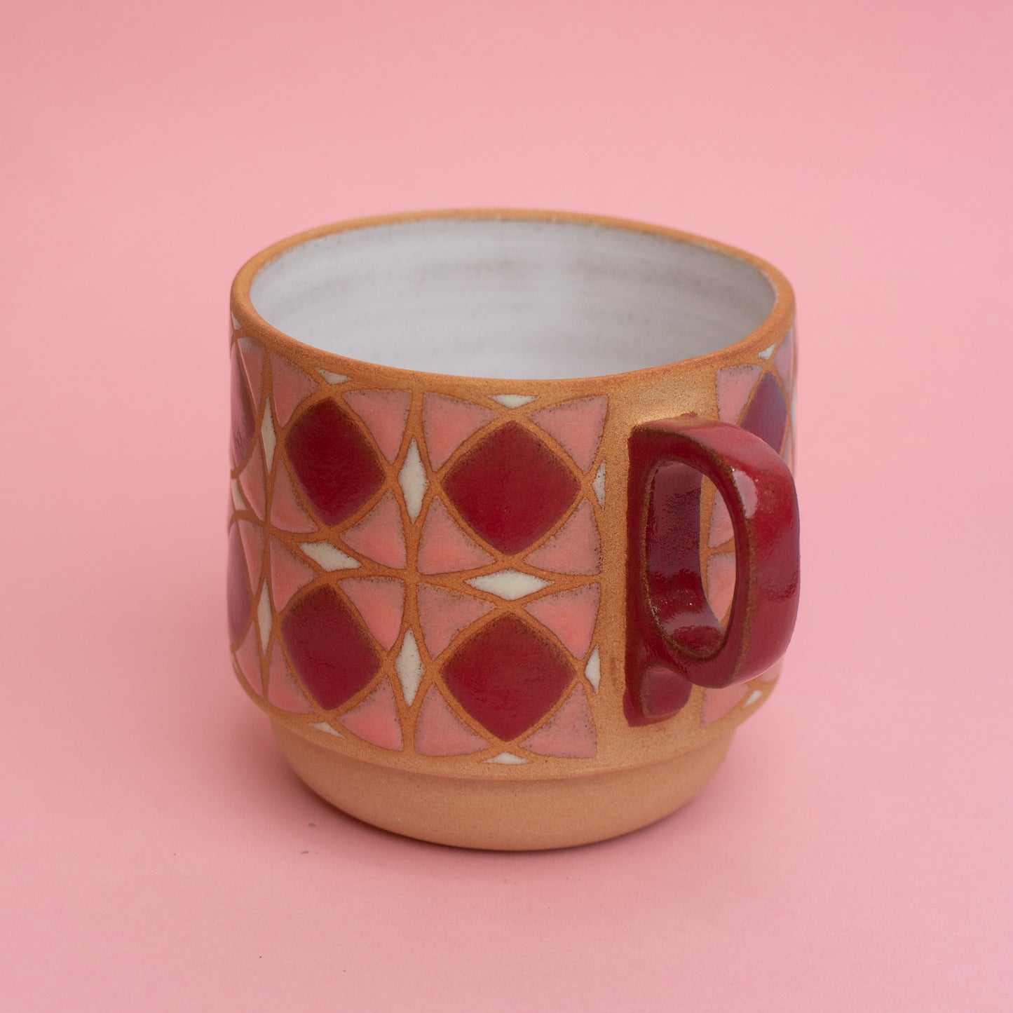 tulip mug in pink