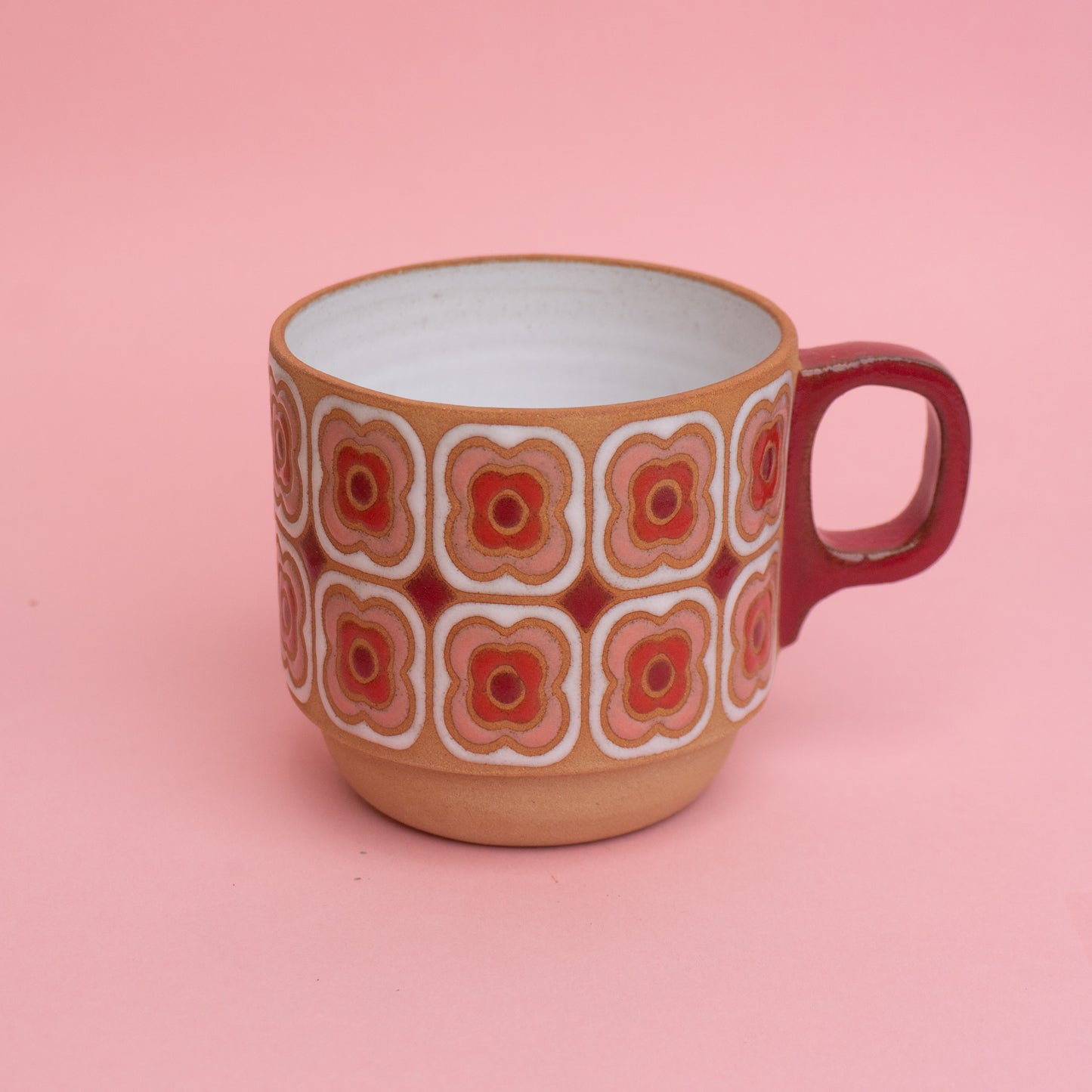 peony mug in pink