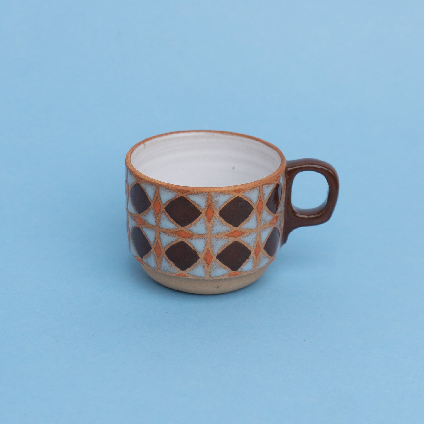 tulip americano in brown & orange