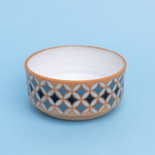lily bowl in blue