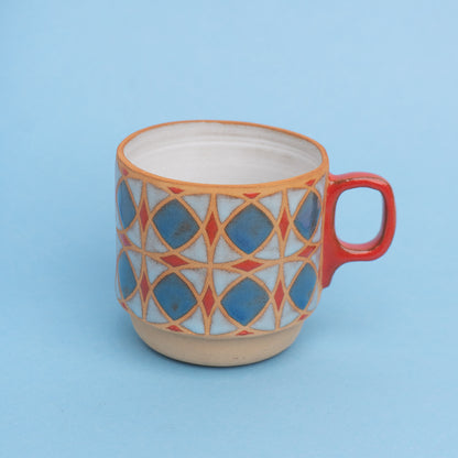 tulip mug in blue