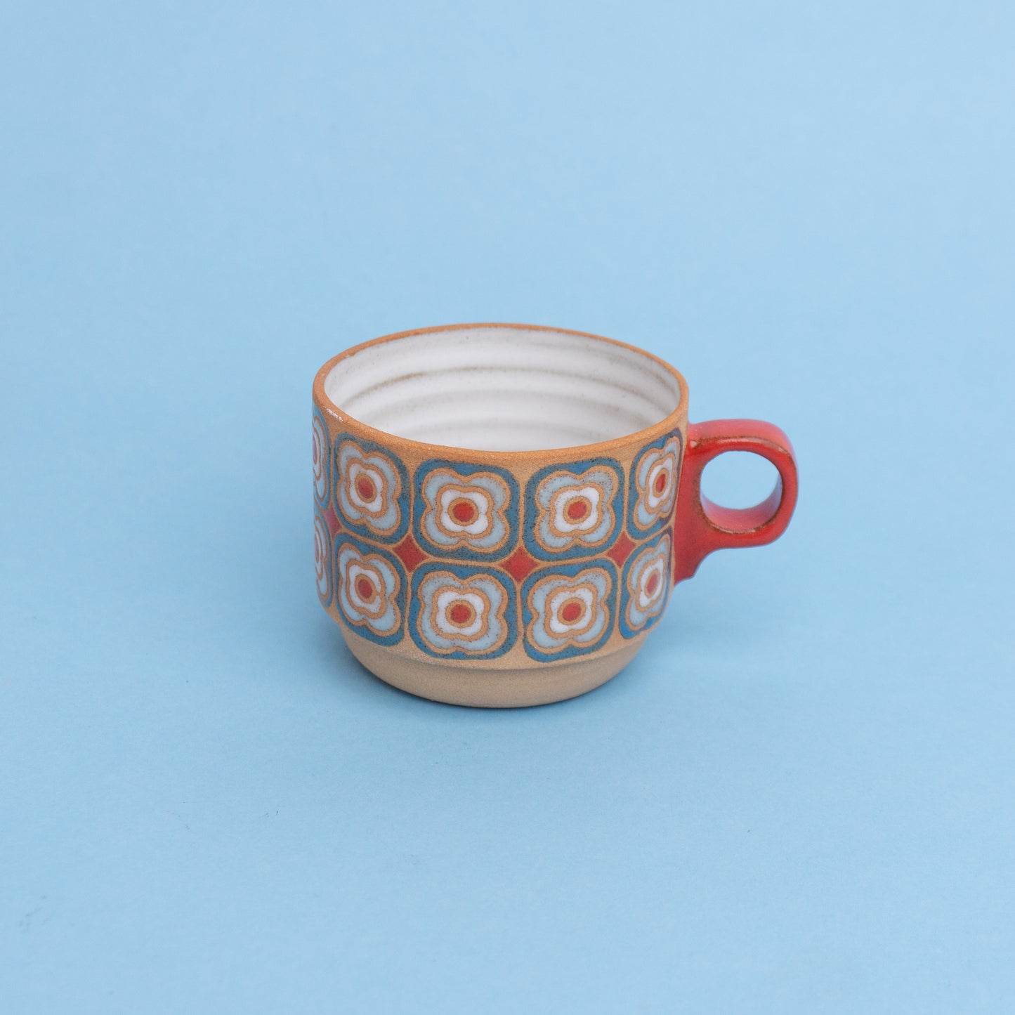 peony americano in blue
