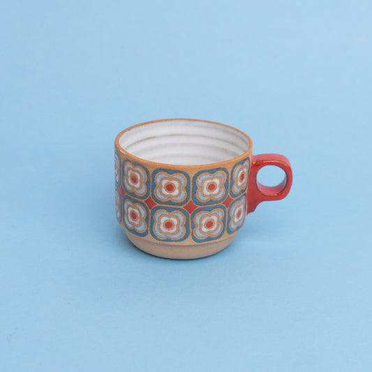 peony americano in blue