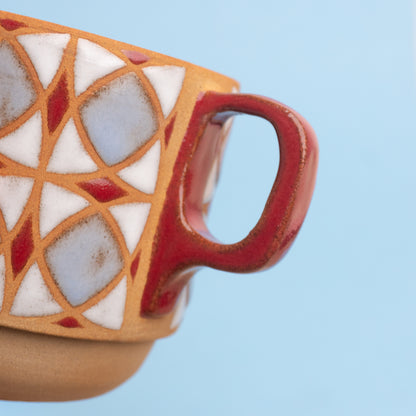 tulip mug in lilac
