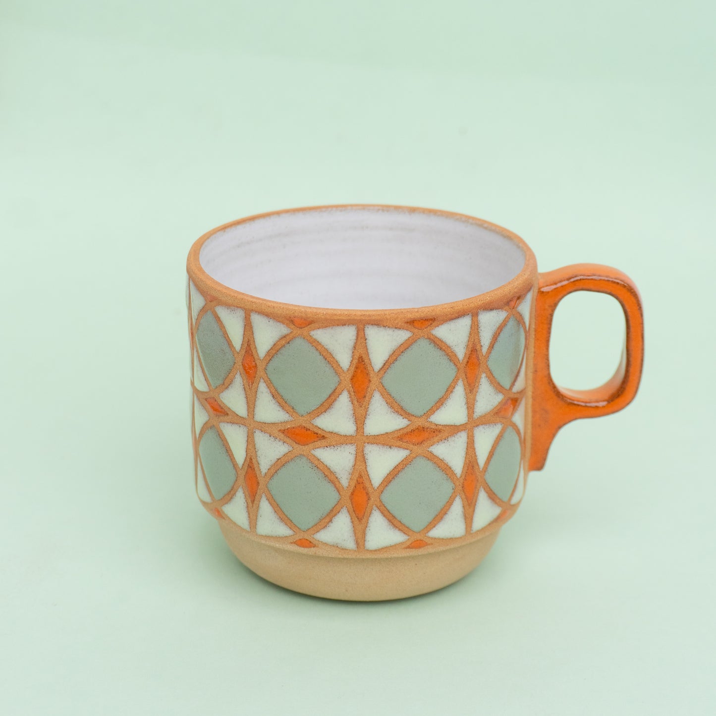 tulip mug in orange