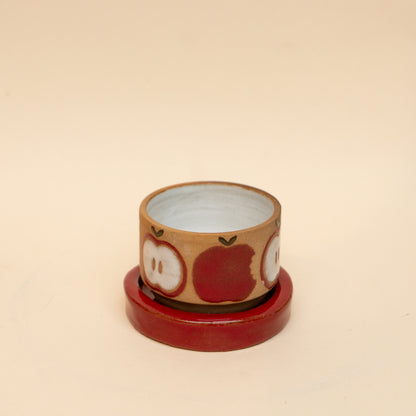 Red Button Coaster