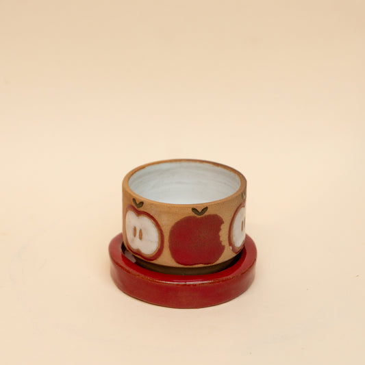 Red Button Coaster
