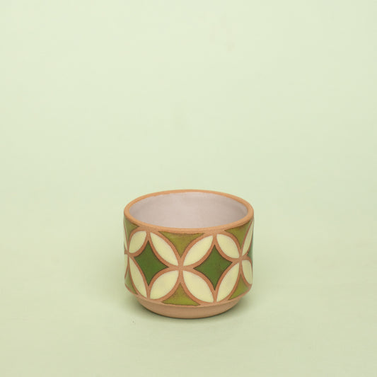 lily espresso in green