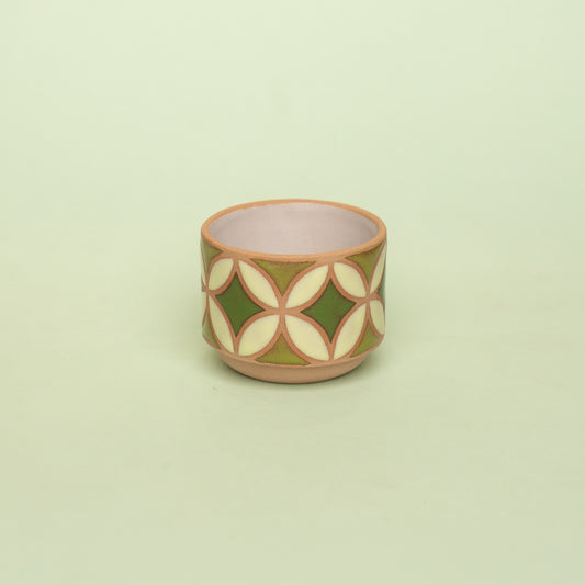 lily espresso in green