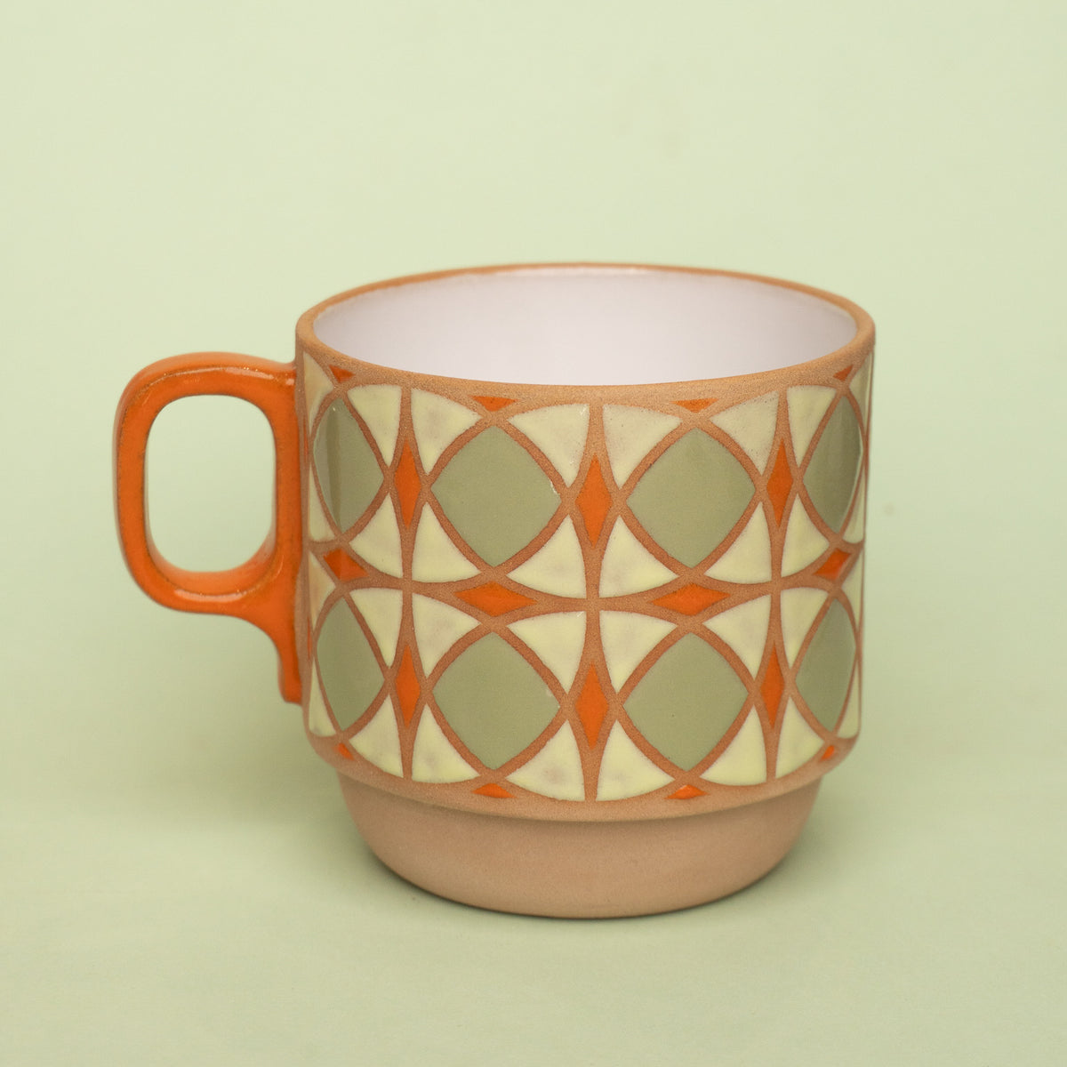 tulip mug in orange