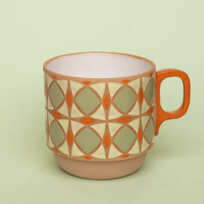 tulip mug in orange