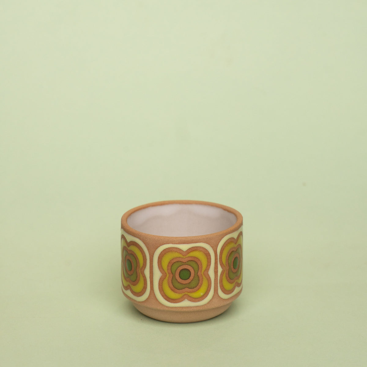 peony espresso in green