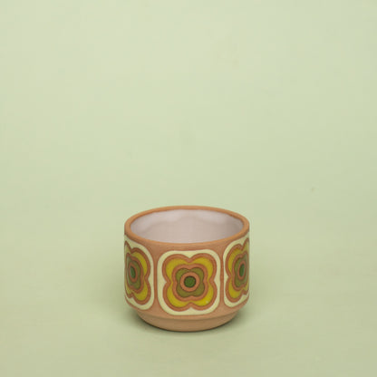 peony espresso in green