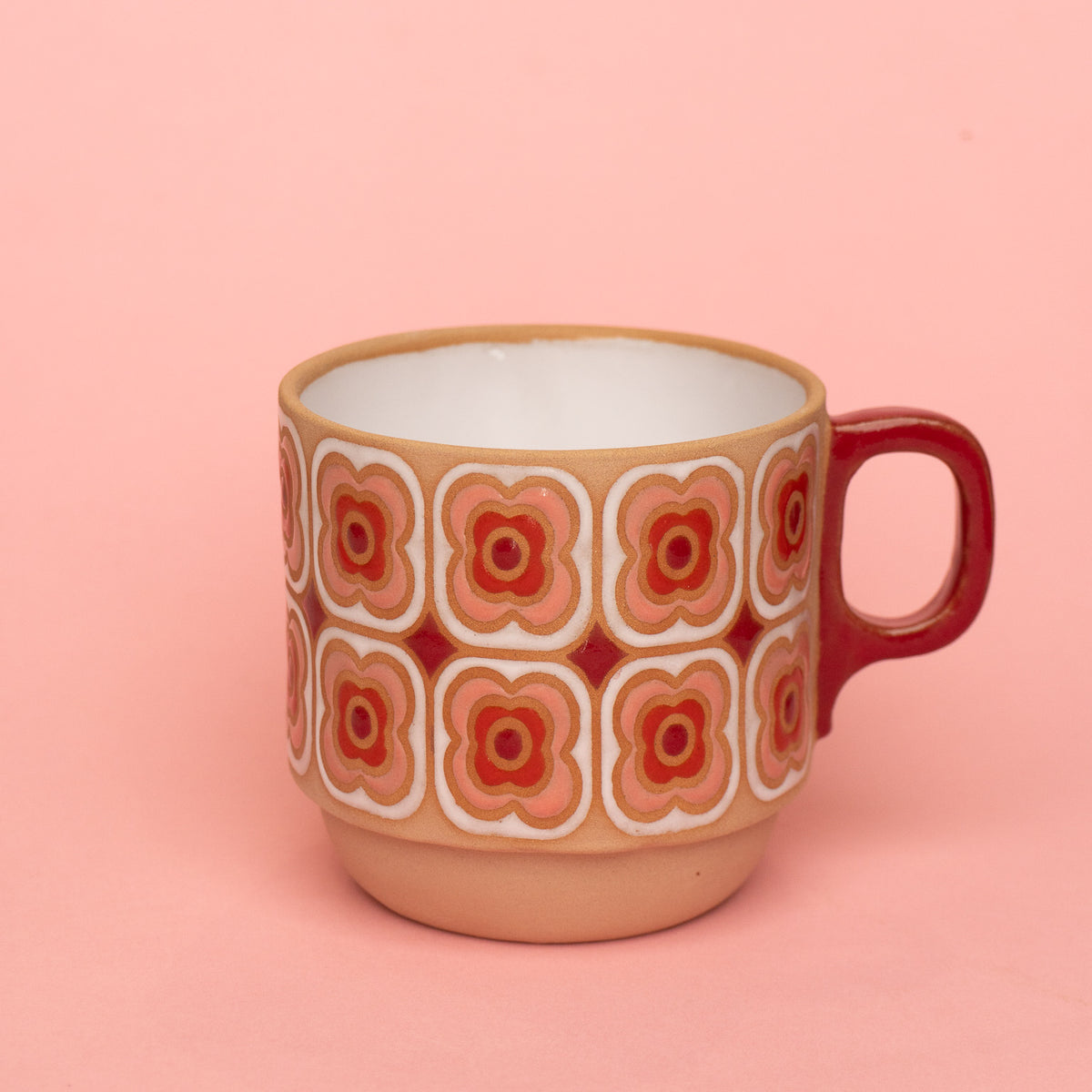 peony mug in pink