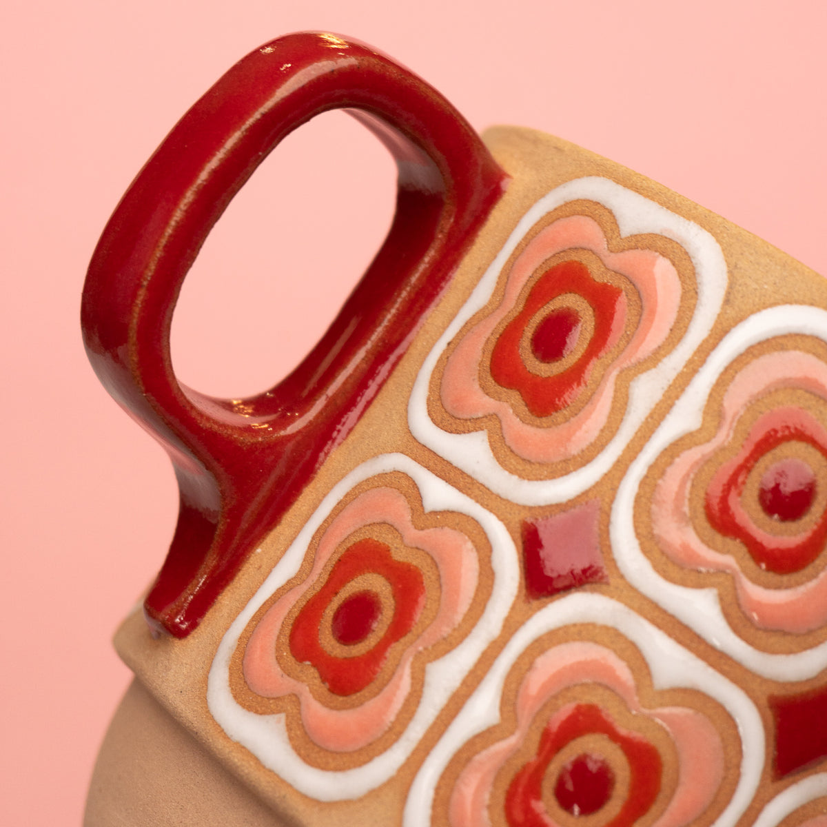 peony mug in pink