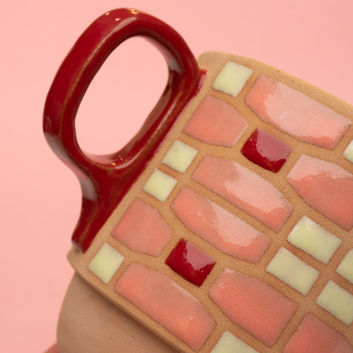 orchid mug in pink