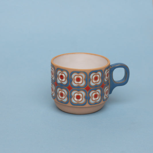 peony americano in blue