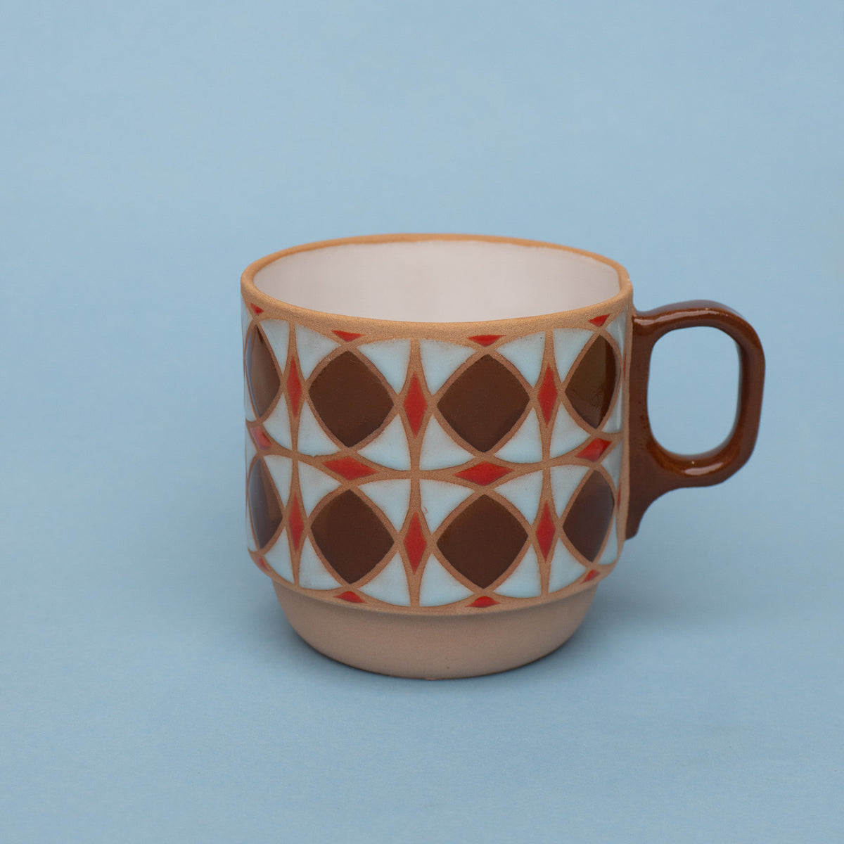 tulip mug in brown